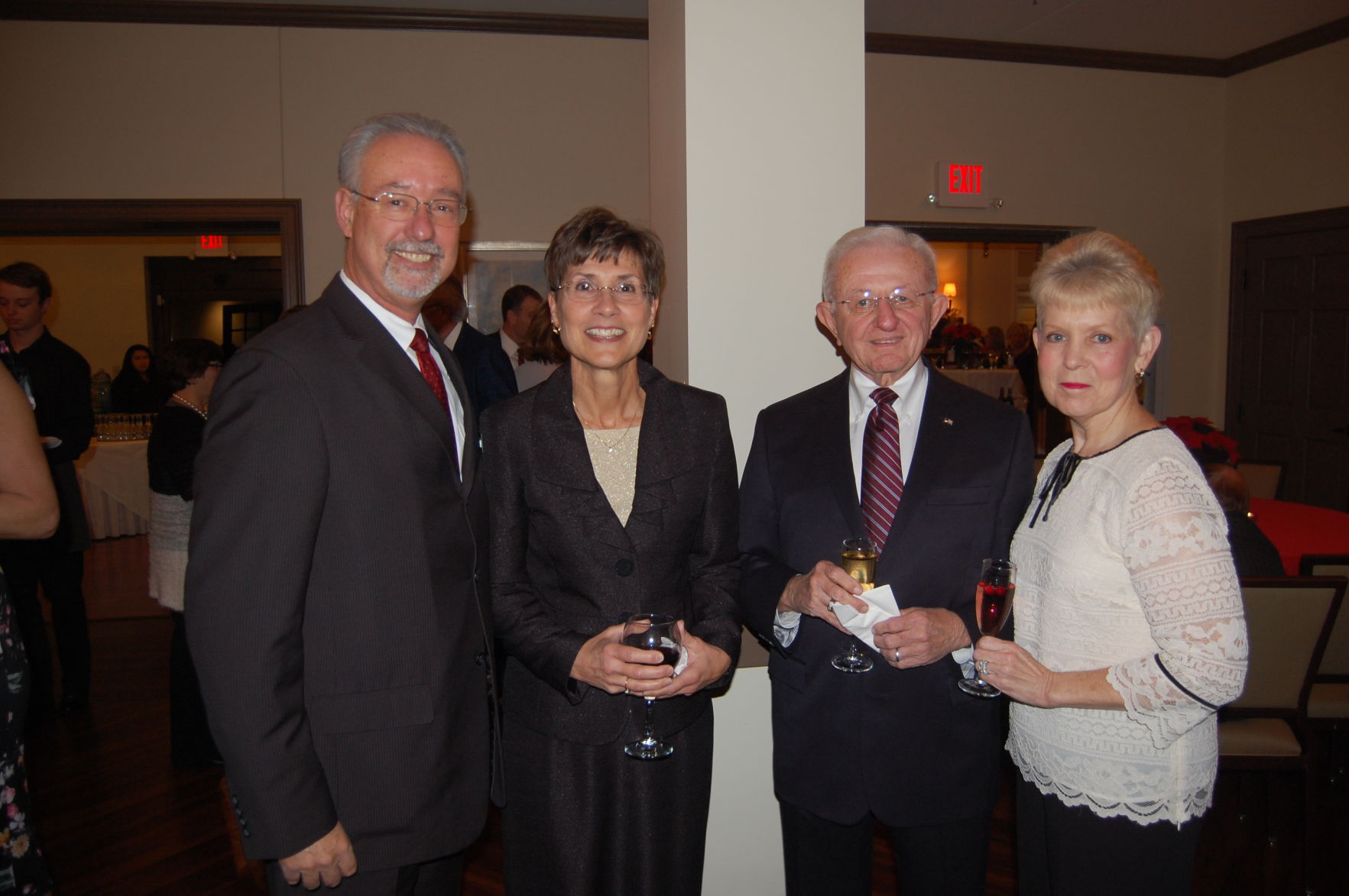 John and Christie Deffner, Larry and Karen Calvert